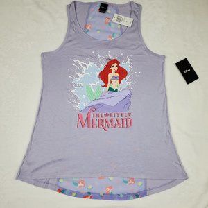 The Little Mermaid Hot Topic Workout Tank NWT